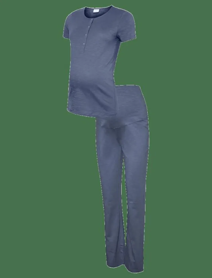 Mamalicious MLVIOLA LIA SS JRS PYJAMAS 2F - Pyjamas|Kvinnor Mammakläder|Mammakläder