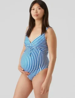 Kvinnor Mamalicious Mammakläder|MLZAGA HC SWIMSUIT 2F A. - Baddräkter