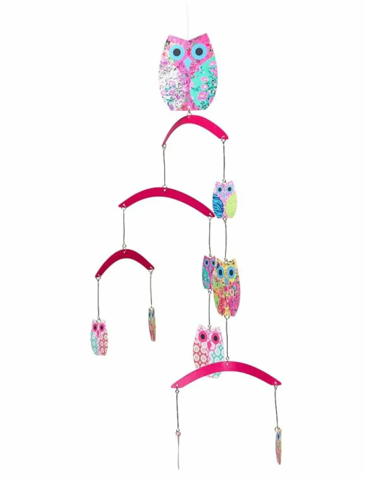 Magni Toys Mobile ''Owls'' in fabric - Sängmobiler|Barn Sova