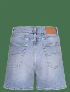 Kvinnor Tommy Jeans Shorts|MOM SHORT BI0112 - Jeansshorts