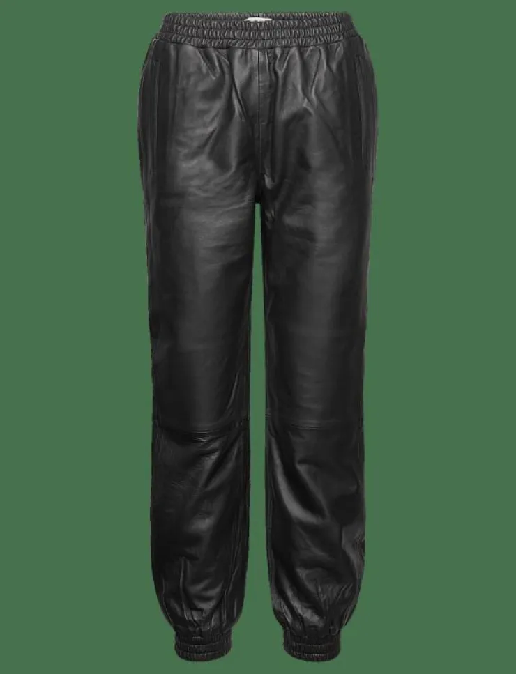 Lollys Laundry Mona Leather Pants - Skinnbyxor|Kvinnor Byxor