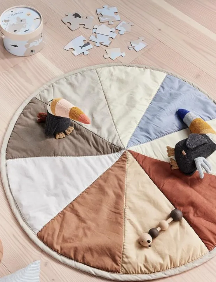 Barn OYOY MINI Sova|Moni Quilted Blanket - Lekmattor