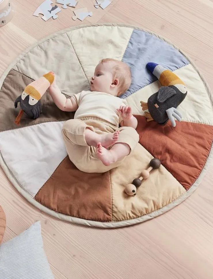 Barn OYOY MINI Sova|Moni Quilted Blanket - Lekmattor