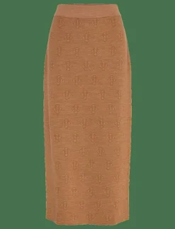 GANT MONOGRAM KNIT SKIRT - Midi kjolar|Kvinnor Kjolar