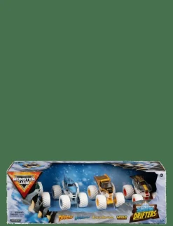 Monster Jam 1:64 4 Pack - Leksaksbil|Barn Leksaksfordon & Bilar