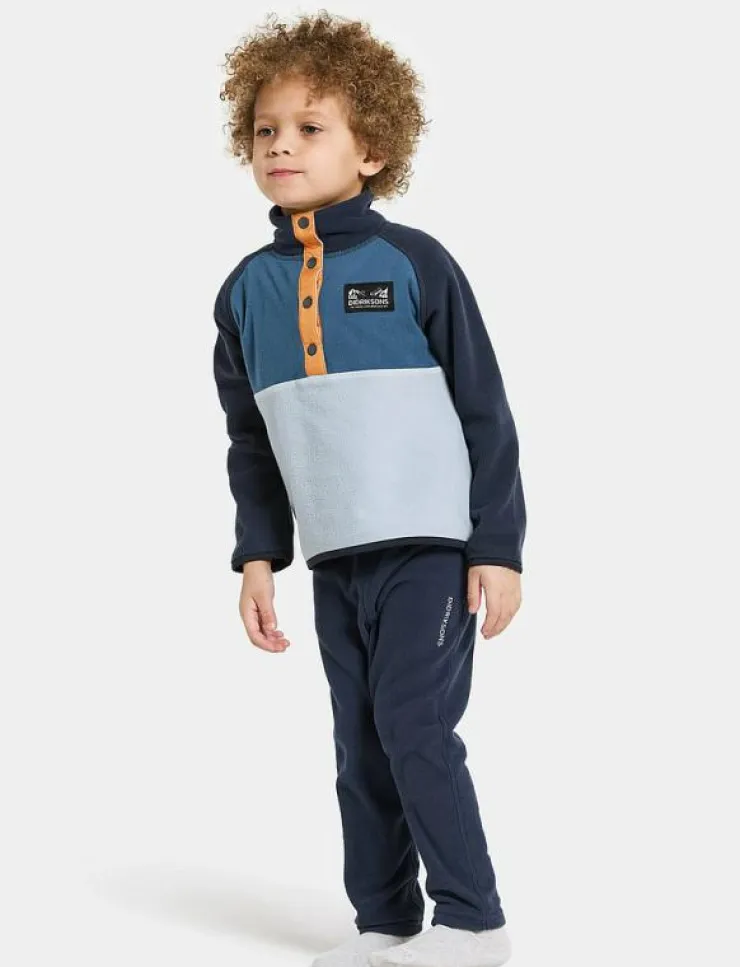 Barn Didriksons Fleecekläder|MONTE KIDS HALF BU 4 - Jackor