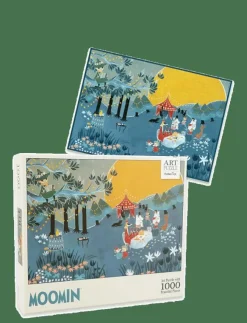 Barn Barbo Toys Pussel & Spel|Moomin Art Puzzle - 1000 pcs - Blue - Klassiska pussel