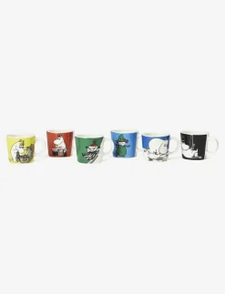 Arabia Moomin minimug set 6 pcs 1st classics - Muggar & Koppar| Muggar & Koppar