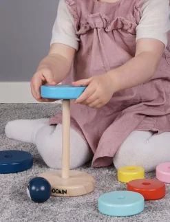 Barn Barbo Toys Babyleksaker|Babyleksaker|Moomin Stacking rings - Stapelbara klossar