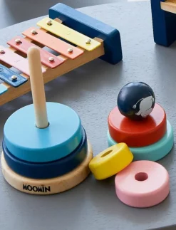 Barn Barbo Toys Babyleksaker|Babyleksaker|Moomin Stacking rings - Stapelbara klossar