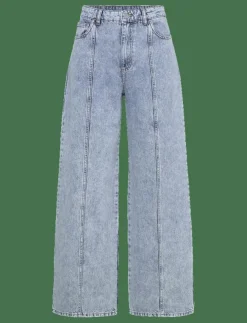 Stella Nova Moon Washed Denim Pants - Vida byxor|Kvinnor Denimkläder|Jeans