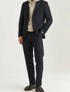 Morris Flannel Suit Jacket - Enkelknäppta kavajer| Kostymer & Kavajer