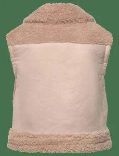 Kvinnor Minus Västar|MSAlda Faux Fur Vest - Vadderade västar