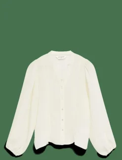 Kvinnor MSCH Copenhagen Blusar & Skjortor|MSCHBlanka Amrita Shirt - Långärmade