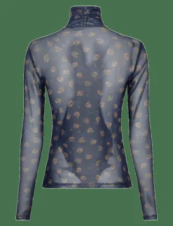 MSCH Copenhagen MSCHGinie Illenora LS Top AOP - Långärmade toppar|Kvinnor T-Shirts & Toppar