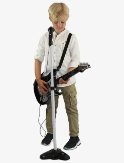Barn Music Musikinstrument|MU Electric Guitar with Microphone & Stand - Musikinstrument