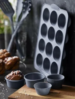 Tareq Taylor Baktillbehör|Muffinsform Pecan 6 st - Cupcake- & Muffinsformar