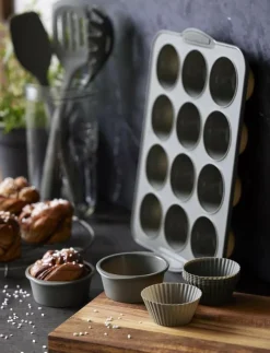 Tareq Taylor Ugnsformar|Muffinsform till 12 st Pecan - Ugnsformar