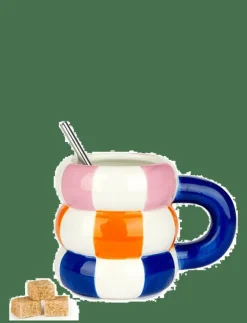 Balvi Mugg Keramik Floats 300 ml Blå - Kaffekoppar| Muggar & Koppar