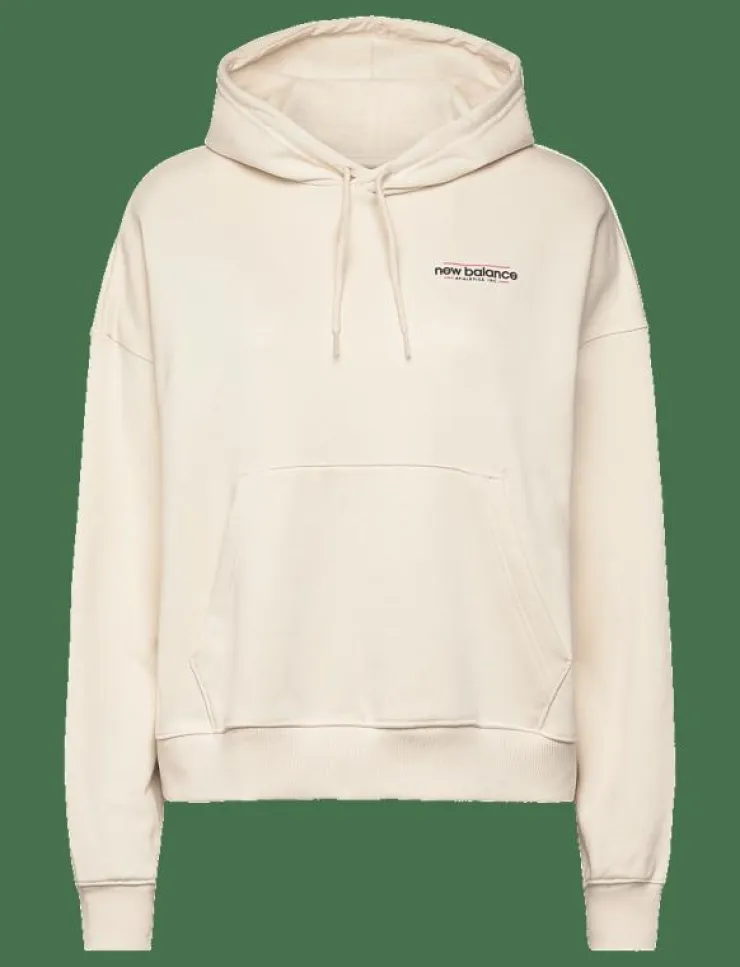 New Balance Multi Color Logo Hoodie - Huvtröjor|Kvinnor Sport|Sweatshirts
