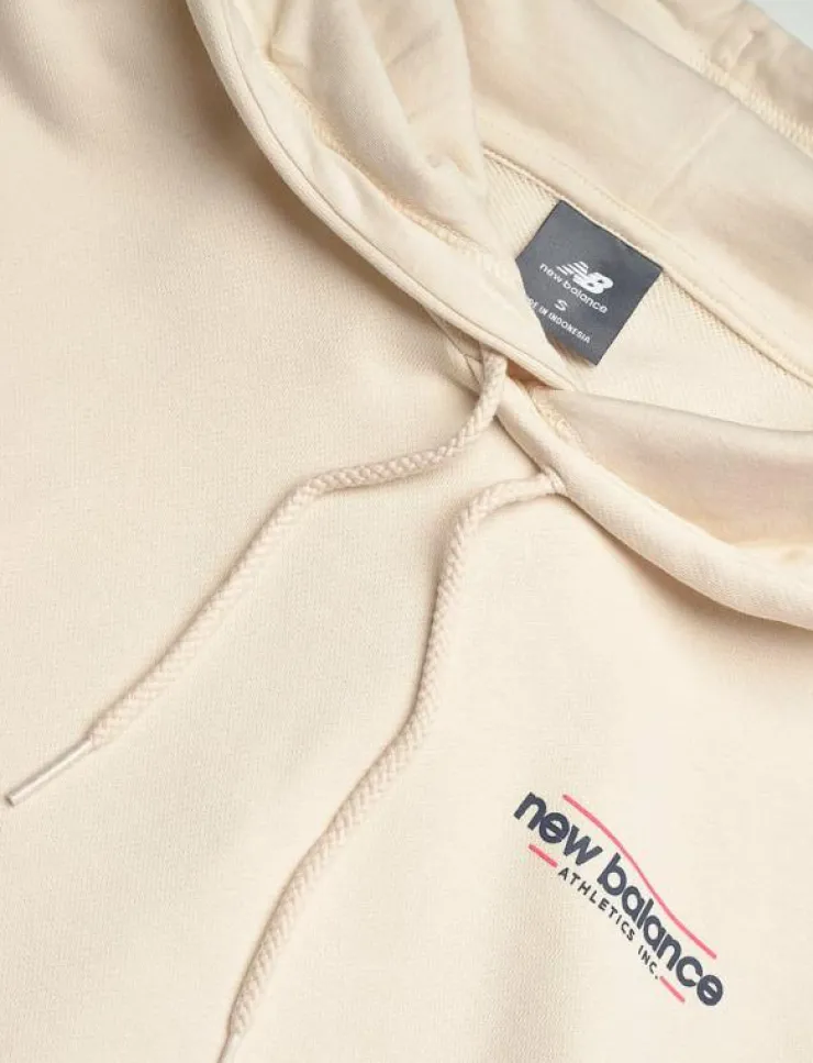 New Balance Multi Color Logo Hoodie - Huvtröjor|Kvinnor Sport|Sweatshirts