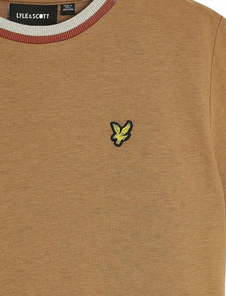 Lyle & Scott Multi Rib T-shirt - Kortärmade|Barn Basplagg|Överdelar