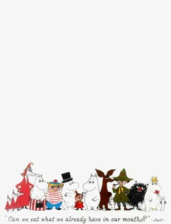 Martinex MUMIN BORDSTABLETT FIGURER - Bordstabletter & glasunderlägg|Barn Matdags|Matdags