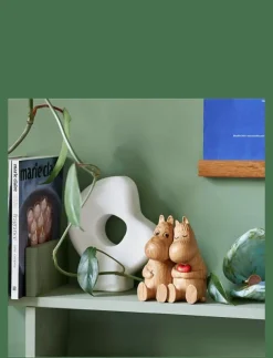 Dsignhouse Moomin Dekorationsdetaljer|Mumitroldene HUG mini S FSC Egetræ - Träfigurer