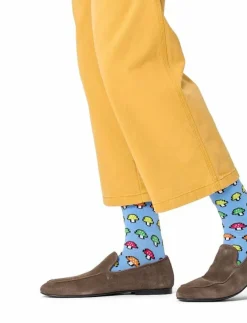 Happy Socks Mushroom Stripe Sock - Sockor|Kvinnor Strumpor|Strumpor