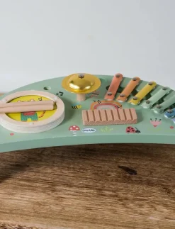 Barn Dantoy Musikinstrument|MUSIC STATION WOOD IN GIFT BOX 4 PARTS - Musikinstrument