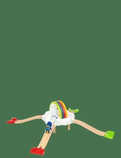 Barn BRIO Leksaksfordon & Bilar|My First Railway Light Up Rainbow Set - Tågbanor