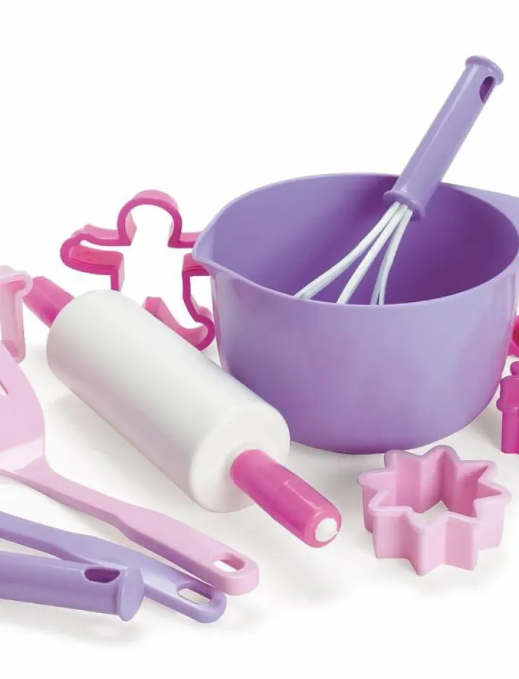 Dantoy MY LITTLE P. BAKING SET IN NET 12 PCS - Tillbehör till leksakskök|Barn Leksakskök & Tillbehör