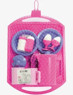Dantoy MY LITTLE P. BREAKFAST SET ON TRAY NET 23 PCS - Leksakskök & Tillbehör|Barn Leksakskök & Tillbehör
