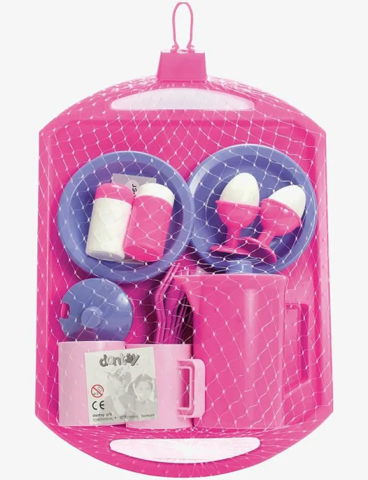 Dantoy MY LITTLE P. BREAKFAST SET ON TRAY NET 23 PCS - Leksakskök & Tillbehör|Barn Leksakskök & Tillbehör