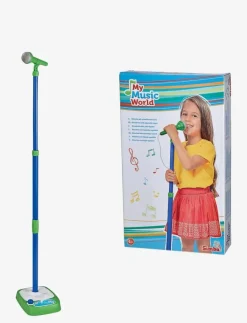 Simba Toys My Music World Mikrofon med Stativ - Musikinstrument|Barn Musikinstrument