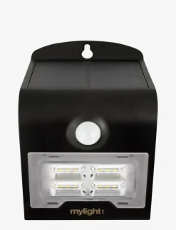 e3light Utebelysning|MYLIGHT.ME Wall Light 02 LED Solar Sensor Lamp IP65 - Fasadbelysning