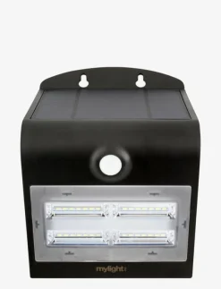 e3light Utebelysning|MYLIGHT.ME Wall Light 03 LED Solar Sensor Lamp IP65 - Fasadbelysning