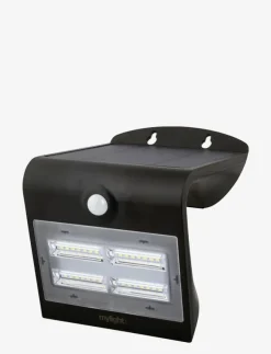 e3light Utebelysning|MYLIGHT.ME Wall Light 03 LED Solar Sensor Lamp IP65 - Fasadbelysning