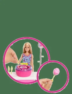 Barbie Mysteries: Beach Detectives Malibu Doll, Cotton Candy Game Playset & Accessories - Lekset|Barn Leksaksset & Leksaksfigurer