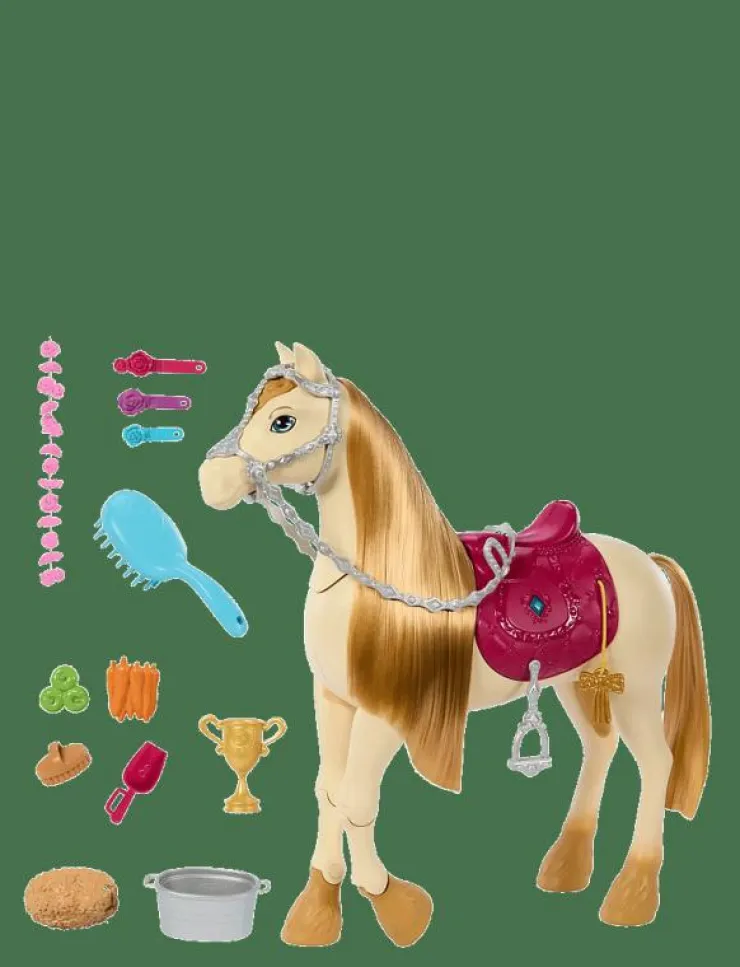 Barn Barbie Interaktiva Djur Och Robotar|Mysteries: The Great Horse Chase Interactive Toy Horse with Sounds, Music & Accessories - Interaktivt djur
