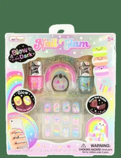 Robetoy NAIL GLAM KIT POLISH AND PRESS-ON - Smink|Barn Maskeradkläder & Tillbehör