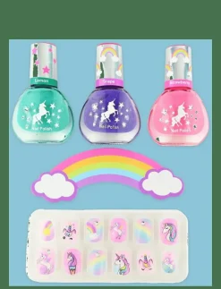 Robetoy NAIL KIT POLISH AND PRESS-ON - Låtsassmink & Accessoar|Barn Rollspel