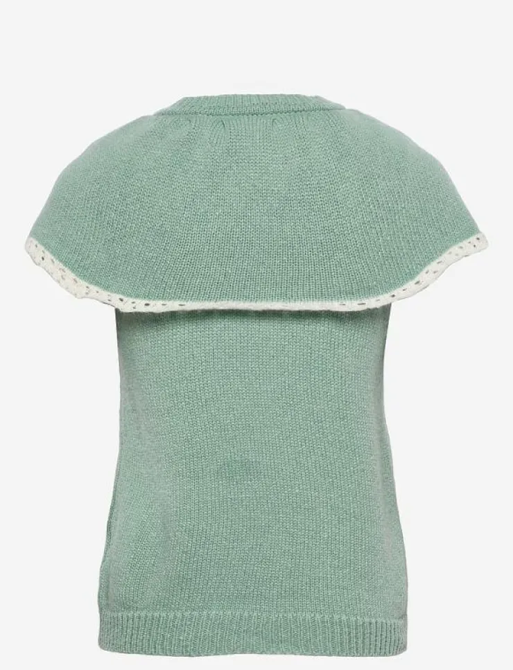 nué notes Nancy Waist Coat - Stickade västar|Kvinnor Västar