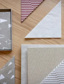 Cooee Design Napkin Leaf Embossed - Servetter| Kökstextilier|Textilier