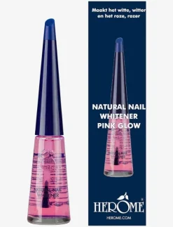 Herome Natural Nail Whitener Pink Glow - Naglar|Kvinnor Naglar|Smink