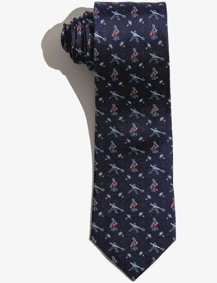 AN IVY Silk Badminton Player - Slipsar| Slipsar & Accessoarer