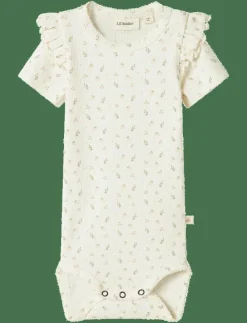 Barn Lil'Atelier Bodies|NBFGAGO KIK SS SLIM BODY LIL - Kortärmad body