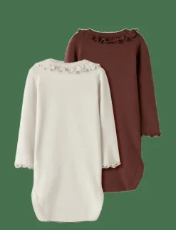 Lil'Atelier NBFGAYO KOJ 2P LS SLIM BODY LIL - Långärmad body|Barn Bodies