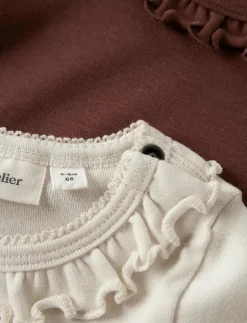 Lil'Atelier NBFGAYO KOJ 2P LS SLIM BODY LIL - Långärmad body|Barn Bodies
