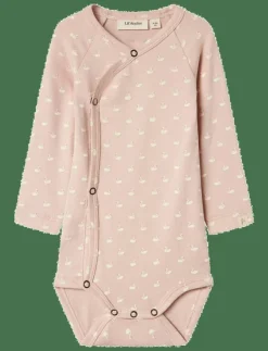 Barn Lil'Atelier Bodies|NBFGAYO LS SLIM WRAP BODY LIL - Omlottbody